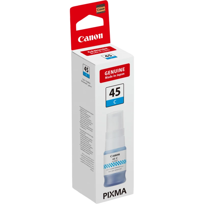 Cartucho de tinta Canon GI-45C 1 ud. original cian
