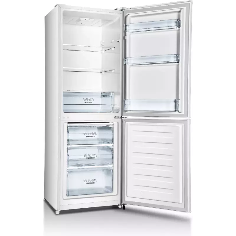 Frigorífico-congelador independiente Gorenje RK4162PW4 — 230 L totales (frigorífico 159 L, congelador 71 L), blanco, inverter, congelador abajo
