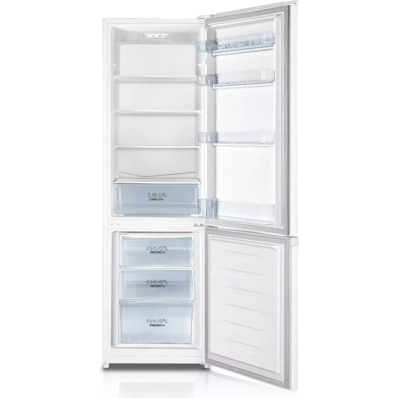 Frigorífico-congelador independiente Gorenje RK4182PW4, 269 L totales (198 L frigorífico, 71 L congelador), blanco, congelador abajo