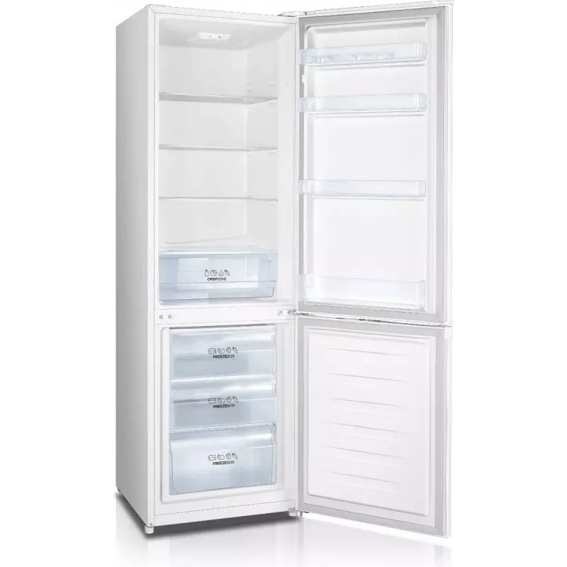 Frigorífico-congelador independiente Gorenje RK4182PW4, 269 L totales (198 L frigorífico, 71 L congelador), blanco, congelador abajo