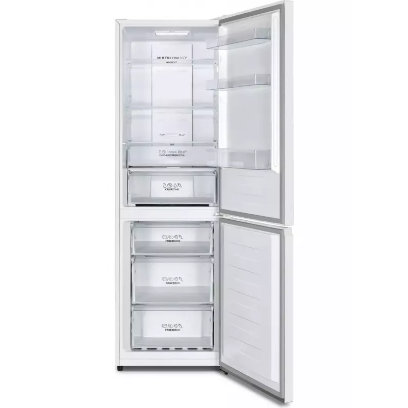 Frigorífico-congelador independiente Gorenje N619EAW4 — 304 L de volumen total (207 L frigorífico, 97 L congelador), No Frost, indicador LED, apertura a la derecha, 39 dB