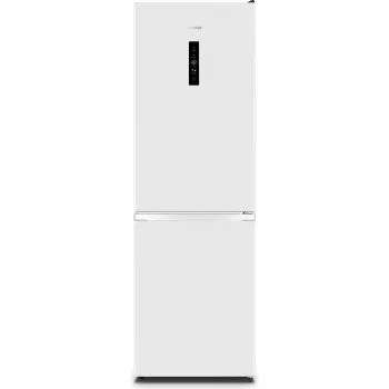 Frigorífico-congelador independiente Gorenje N619EAW4 — 304 L de volumen total (207 L frigorífico, 97 L congelador), No Frost, indicador LED, apertura a la derecha, 39 dB