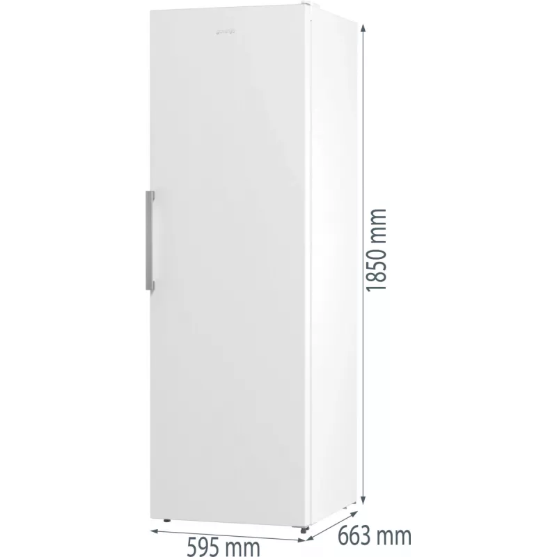 Frigorífico Gorenje R619EEW5 BK070B, 398 L, SN-N, 38 dB, E, blanco
