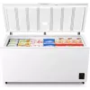 Arcón congelador Gorenje FH50EAW – 500 L, independiente, 84,7 cm de altura, clase de eficiencia energética E, blanco