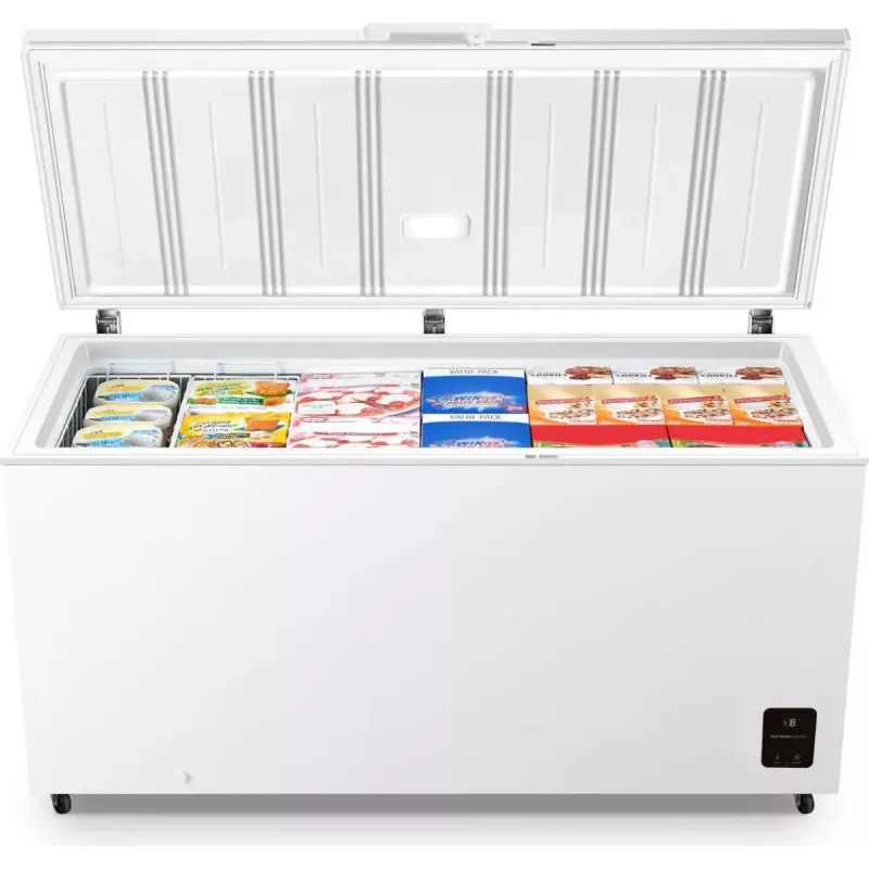 Arcón congelador Gorenje FH50EAW – 500 L, independiente, 84,7 cm de altura, clase de eficiencia energética E, blanco