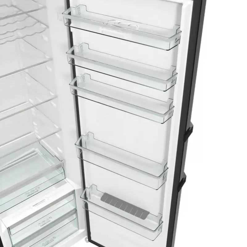 Gorenje R619EABK6 frigorífico de libre instalación, 398 l, pantalla LED, clase energética E, negro