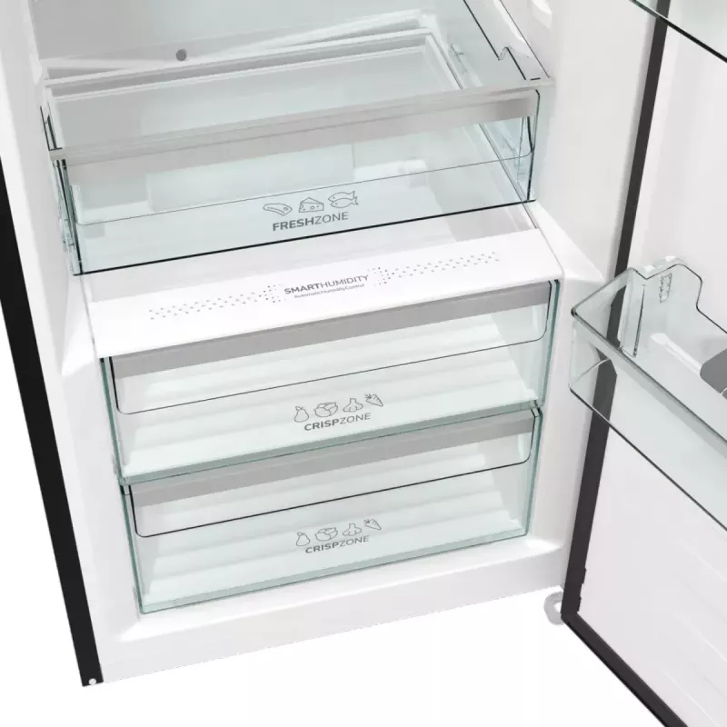 Gorenje R619EABK6 frigorífico de libre instalación, 398 l, pantalla LED, clase energética E, negro