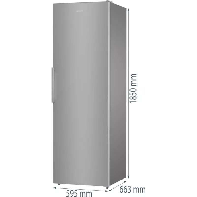 Frigorífico Gorenje R619EES5 BK065B, 398 L, SN-N, 38 dB, E, gris