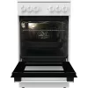 Cocina independiente Gorenje GEC5A41WG placa vitrocerámica eléctrica blanca