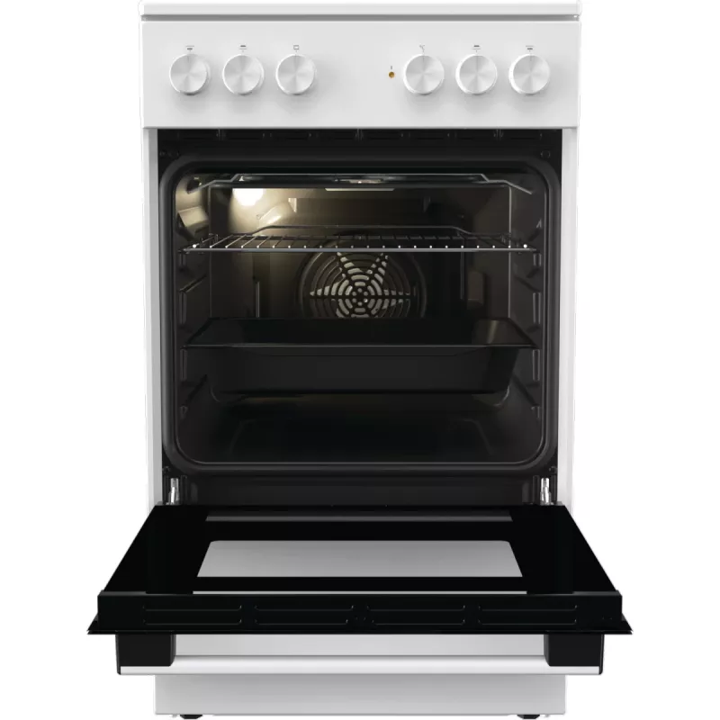 Cocina independiente Gorenje GEC5A41WG placa vitrocerámica eléctrica blanca