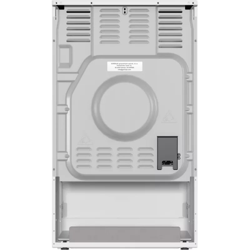 Cocina independiente Gorenje GEC5A41WG placa vitrocerámica eléctrica blanca