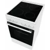 Cocina independiente Gorenje GEC5A41WG placa vitrocerámica eléctrica blanca