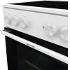 Cocina independiente Gorenje GEC5A41WG placa vitrocerámica eléctrica blanca