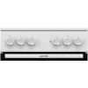 Cocina independiente Gorenje GEC5A41WG placa vitrocerámica eléctrica blanca