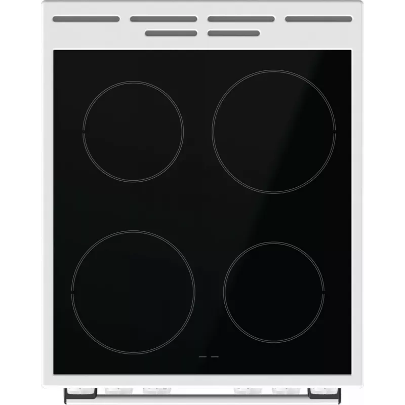 Cocina independiente Gorenje GEC5A41WG placa vitrocerámica eléctrica blanca