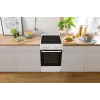 Cocina independiente Gorenje GEC5A41WG placa vitrocerámica eléctrica blanca