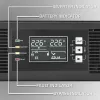 SAI para rack QOLTEC 52286 2 kVA (2000 W) factor de potencia 1,0, montaje en rack