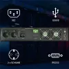 SAI para rack QOLTEC 52286 2 kVA (2000 W) factor de potencia 1,0, montaje en rack