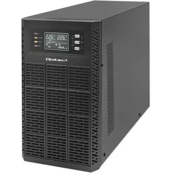 Sistema de alimentación ininterrumpida QOLTEC 52282 3kVA line-interactive con pantalla LCD