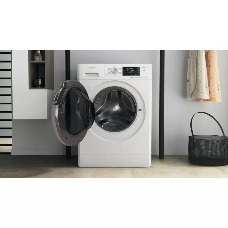 Whirlpool FFWDD 1076258 SV EE Lavadora secadora de libre instalación carga frontal blanca