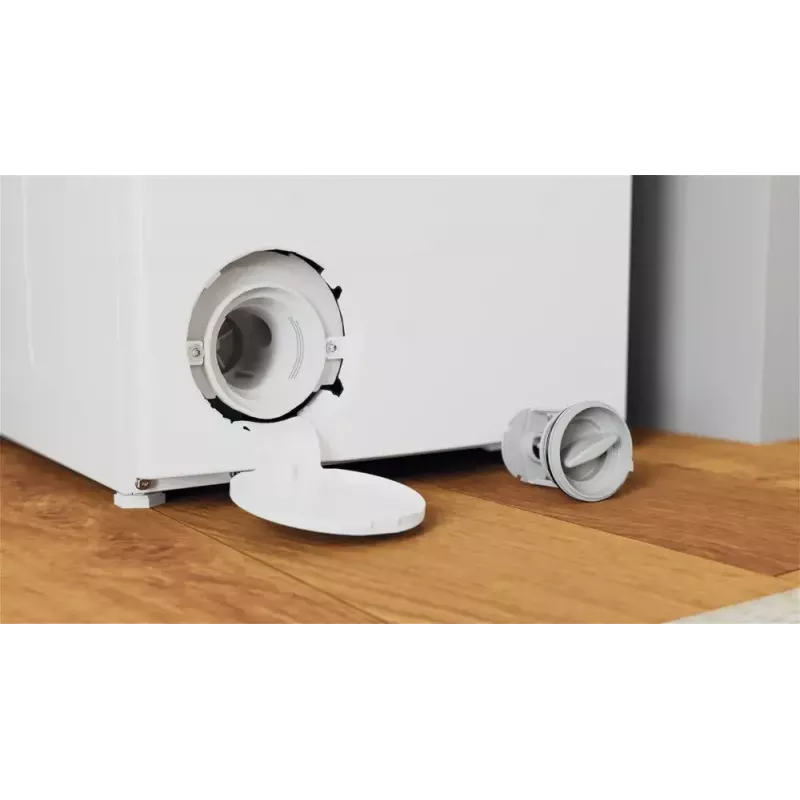 Lavadora de carga superior Indesit BTW L60400 EE/N — 6 kg, 1000 rpm, 400×600×900 mm, blanca