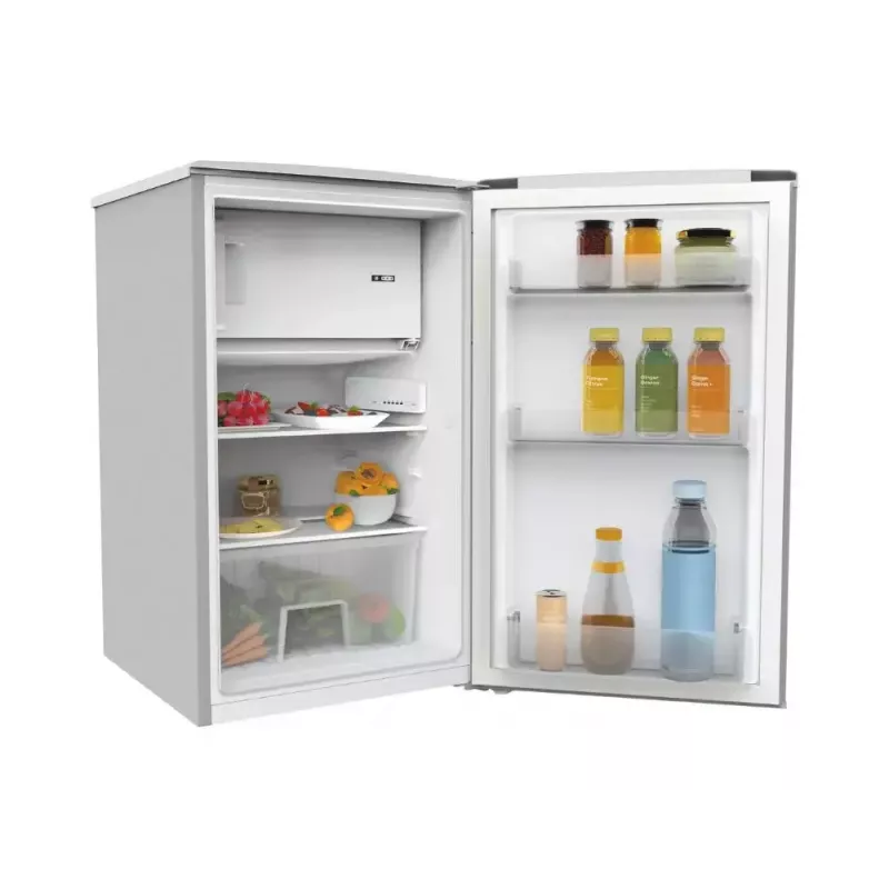 Frigorífico combi Candy Comfort COT1S45ESH, de libre instalación, 106 L totales (91 L frigorífico, 15 L congelador), clase E, plata