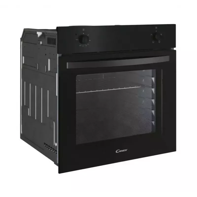 Horno Candy | FIDC N100/1 | 70 L | Eléctrico | Manual | Mecánico | Convección | Altura 59,5 cm | Anchura 59,5 cm | Negro