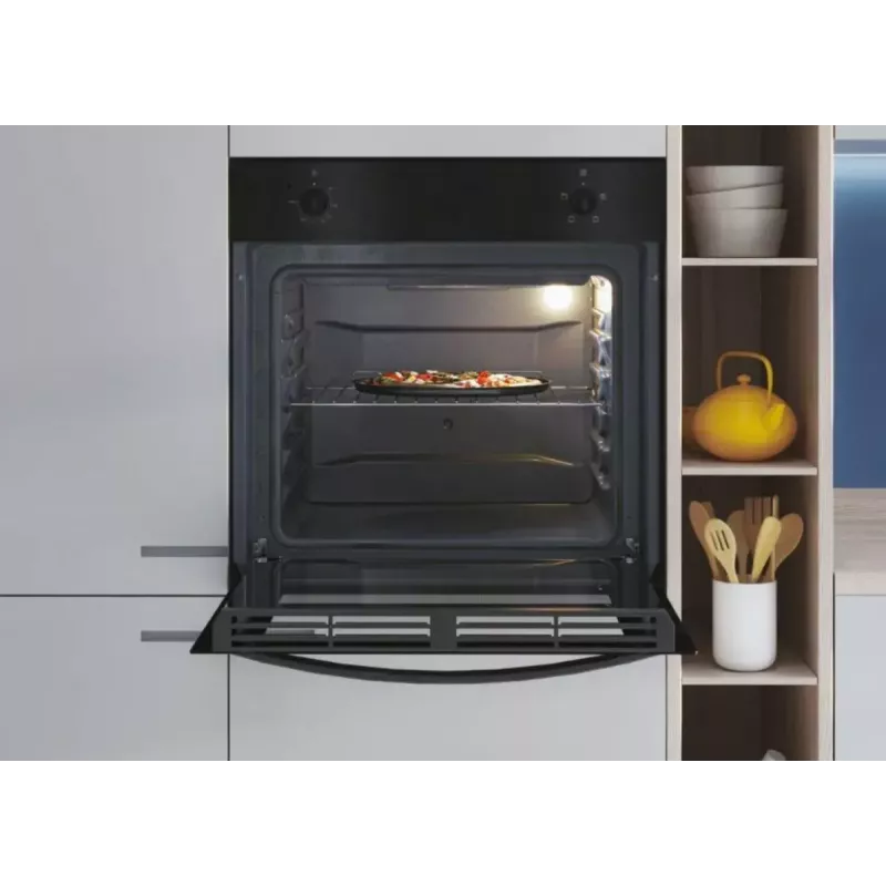 Horno Candy | FIDC N100/1 | 70 L | Eléctrico | Manual | Mecánico | Convección | Altura 59,5 cm | Anchura 59,5 cm | Negro