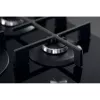 Whirlpool AKWL 728/NB Placa de gas integrada negra 75 cm 5 zonas