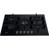 Whirlpool AKWL 728/NB Placa de gas integrada negra 75 cm 5 zonas