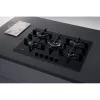 Whirlpool AKWL 728/NB Placa de gas integrada negra 75 cm 5 zonas