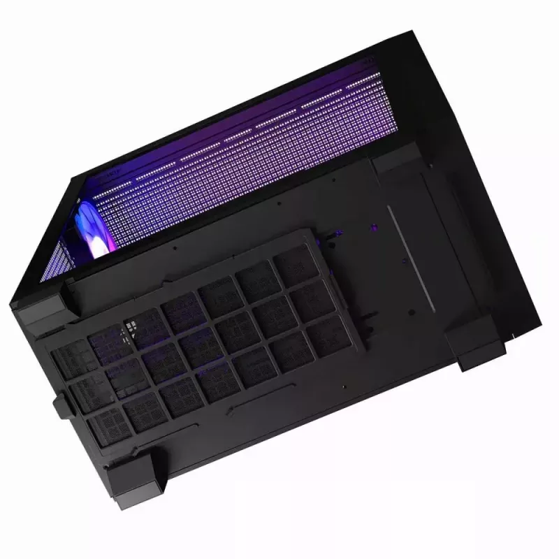 Caja de PC MODECOM Perun Apex ARGB ATX Midi Tower, cristal templado, USB-C, compatible con ATX/Micro ATX, 3x140mm frontal, 1x140mm trasero