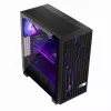 Caja de PC MODECOM Perun Apex ARGB ATX Midi Tower, cristal templado, USB-C, compatible con ATX/Micro ATX, 3x140mm frontal, 1x140mm trasero
