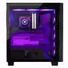 Caja de PC MODECOM Perun Apex ARGB ATX Midi Tower, cristal templado, USB-C, compatible con ATX/Micro ATX, 3x140mm frontal, 1x140mm trasero