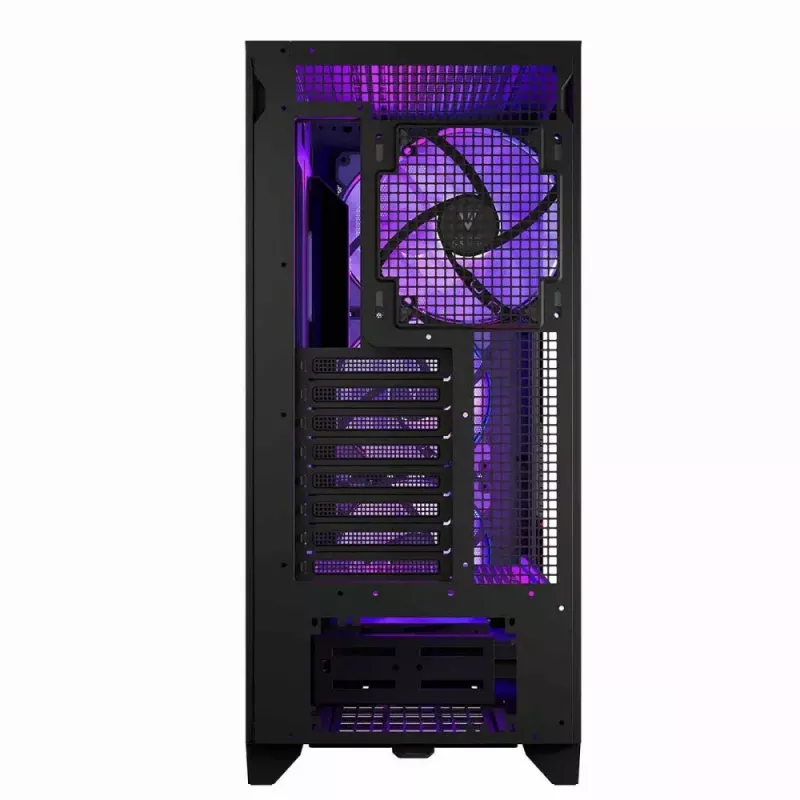 Caja de PC MODECOM Perun Apex ARGB ATX Midi Tower, cristal templado, USB-C, compatible con ATX/Micro ATX, 3x140mm frontal, 1x140mm trasero