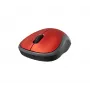 Ratón inalámbrico LOGITECH M185 Rojo