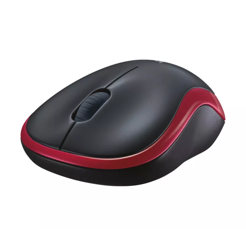 Ratón inalámbrico LOGITECH M185 Rojo