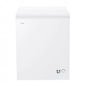 Arcón congelador CANDY CCHH 145E — 137 l de capacidad neta, 4 estrellas, apertura a la izquierda, blanco