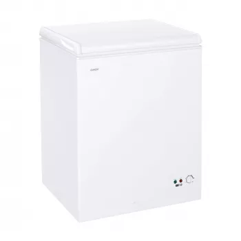 Arcón congelador CANDY CCHH 145E — 137 l de capacidad neta, 4 estrellas, apertura a la izquierda, blanco