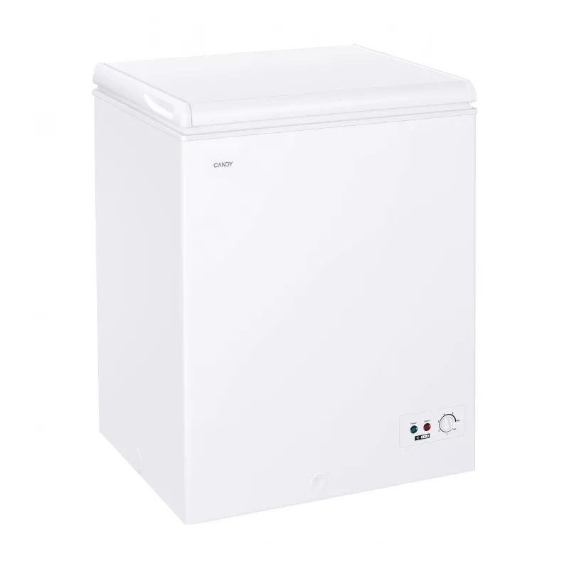 Arcón congelador CANDY CCHH 145E — 137 l de capacidad neta, 4 estrellas, apertura a la izquierda, blanco