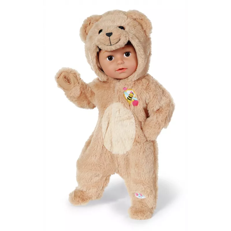 BABY born Traje de Oso 43cm, mono para muñeca