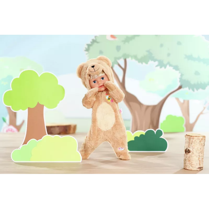 BABY born Traje de Oso 43cm, mono para muñeca