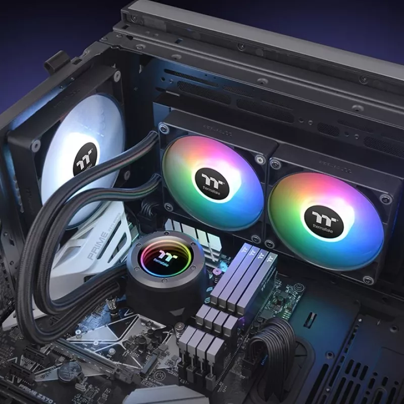 Refrigeración líquida THERMALTAKE – TH240 V2 ARGB Sync, refrigeración líquida todo en uno