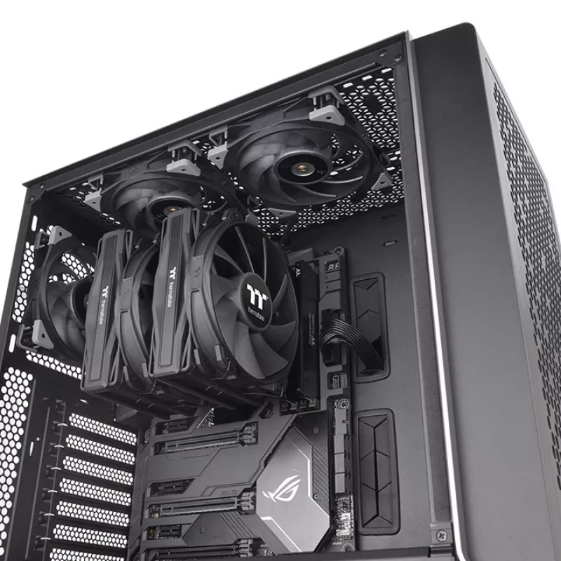 Disipador CPU THERMALTAKE - TOUGHAIR 710 - Negro