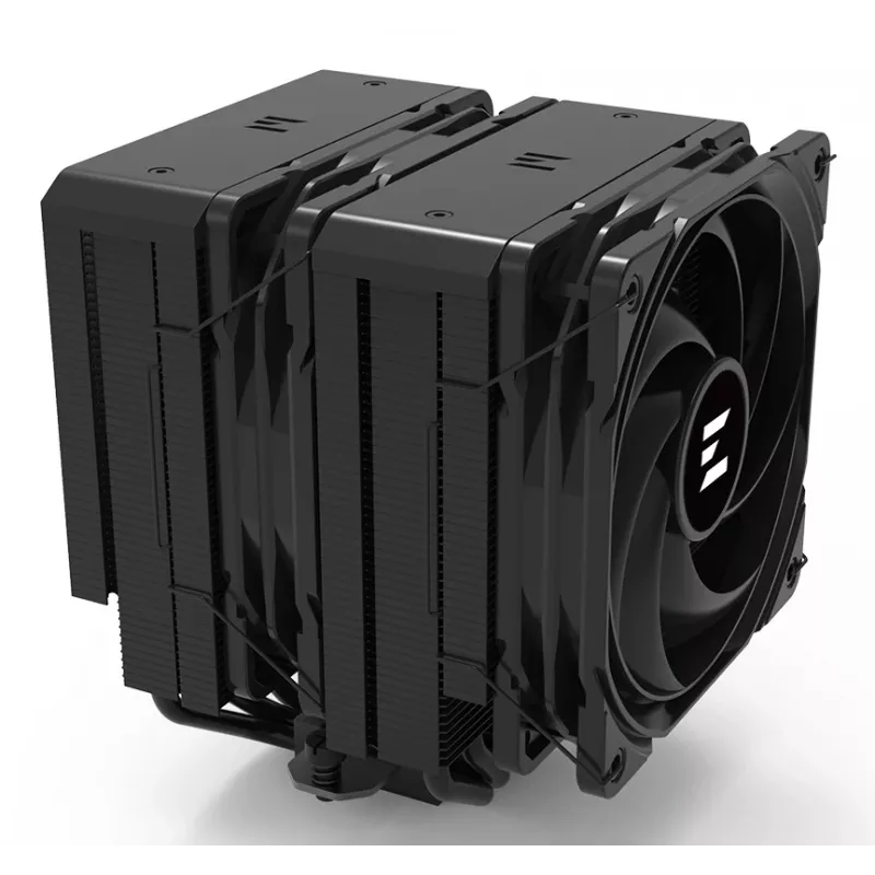 Disipador de CPU ZALMAN CNPS14X Duo Negro, solución de refrigeración de doble ventilador de 120 mm