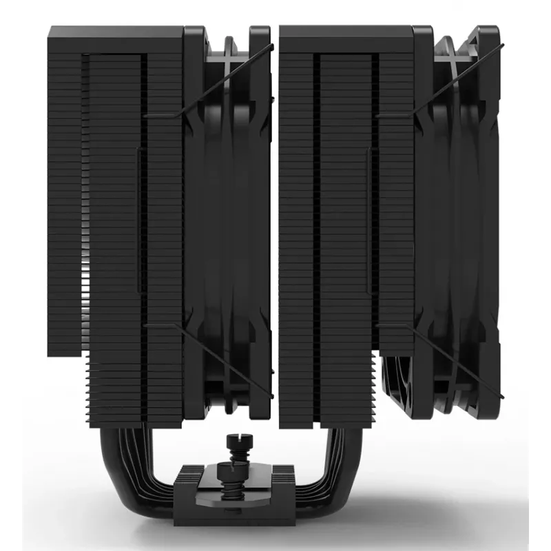 Disipador de CPU ZALMAN CNPS14X Duo Negro, solución de refrigeración de doble ventilador de 120 mm