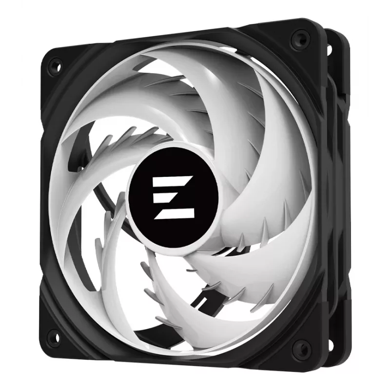 Ventilador de caja de PC Zalman ZM-AF120 ARGB 12 cm Negro 1 ud.