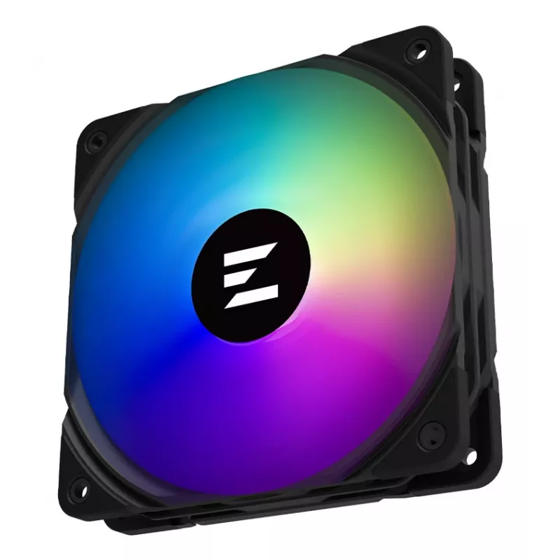 Ventilador de caja de PC Zalman ZM-AF120 ARGB 12 cm Negro 1 ud.