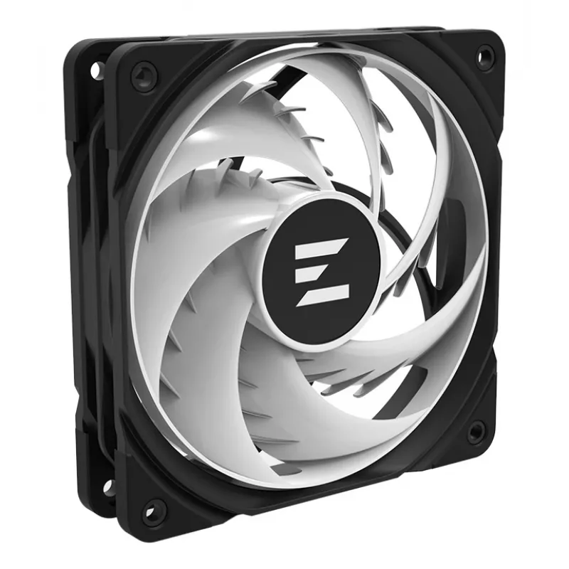 Ventilador de caja de PC Zalman ZM-AF120 ARGB 12 cm Negro 1 ud.