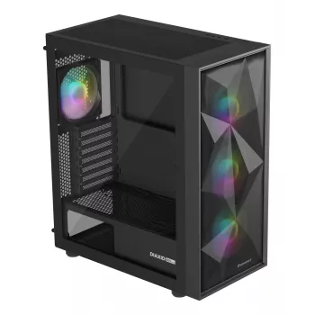 GENESIS Diaxid 605 ARGB Torre Midi Negro
